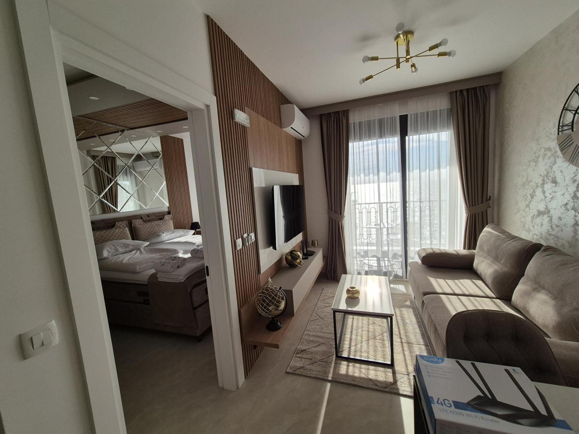 Vienna Luxury Apartments Dobra Voda Bagian luar foto